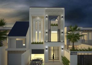 Mau nha pho dep so 3 Mẫu nhà phố đẹp số 3