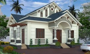 thiet ke nha dep duoi 1 ty 14 thiết kế nhà đẹp dưới 1 tỷ 14