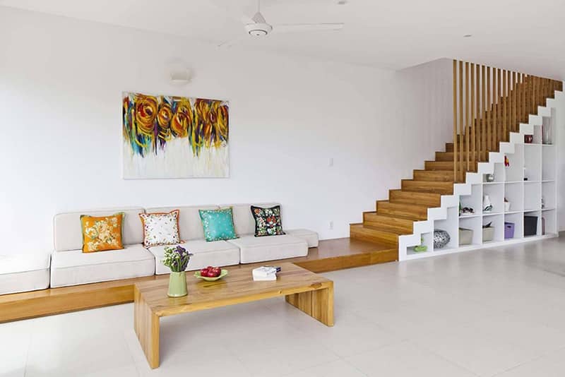 Mau thiet ke nha pho khong gian mo 2 Mẫu thiết kế nhà phố không gian mở 2