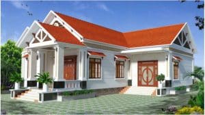 mau nha cap 4 dep 9 Mẫu nhà cấp 4 đẹp 9