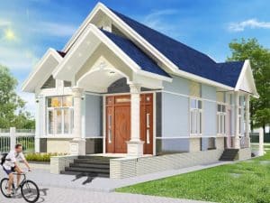 mau nha cap 4 dep 3 Mẫu nhà cấp 4 đẹp 3