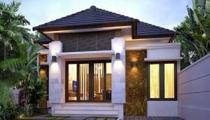 mau nha cap 4 dep 8 Mẫu nhà cấp 4 đẹp 8
