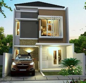 Mau thiet ke nha pho so 8 Mẫu thiết kế nhà phố số 8