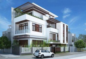 thiet ke nha pho can goc 2 thiết kế nhà phố căn góc 2