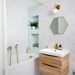 Thiet ke phong tam mau trang 1 Thiết kế phòng tắm màu trắng 1