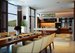 Xu hướng phòng ăn phong cách hiện đại