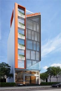 thiet ke nha pho 7 tang 8 thiết kế nhà phố 7 tầng 8