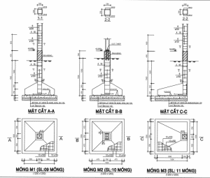 ket cau mong nha xuong 1 kết cấu móng nhà xưởng 1