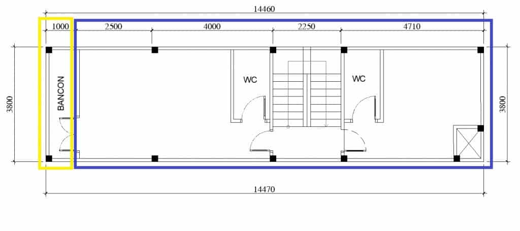 cách tính diện tích xây dựng