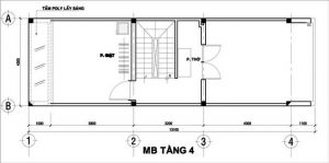 thiet ke nha pho 3 tang 1 tum 17 Mẫu thiết kế nhà phố 3 tầng 1 tum 17