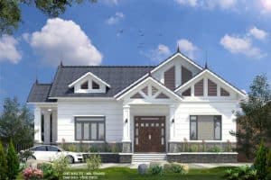 Mau nha mai thai cap 4 13 Mẫu nhà mái thái cấp 4 13