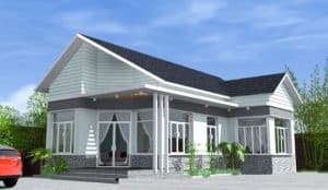 Mau nha mai thai cap 4 11 Mẫu nhà mái thái cấp 4 11