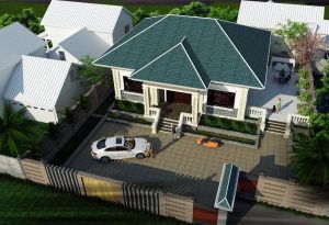 Mau nha mai thai cap 4 3 Mẫu nhà mái thái cấp 4 3
