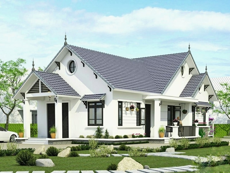 Mau nha mai thai cap 4 6 Mẫu nhà mái thái cấp 4 6
