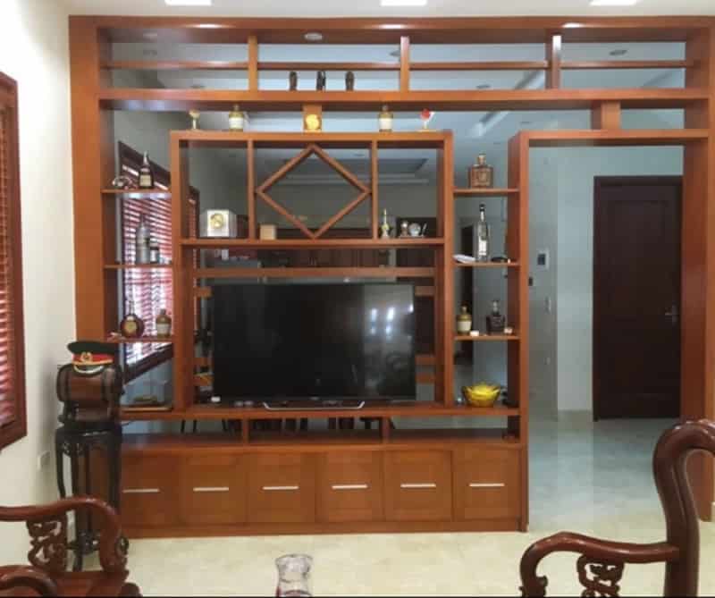 vach ngan phong khach bang go 10 vách ngăn phòng khách bằng gỗ 10