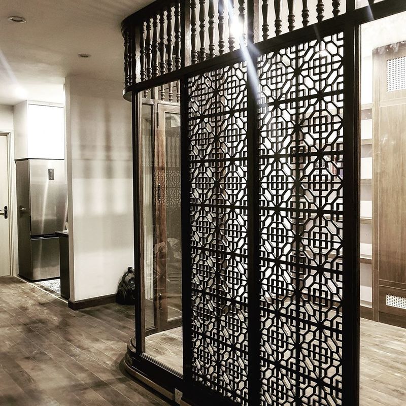 vách ngăn phòng khách