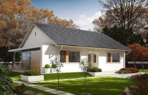 thiết kế nhà cấp 4 3 phòng ngủ 6