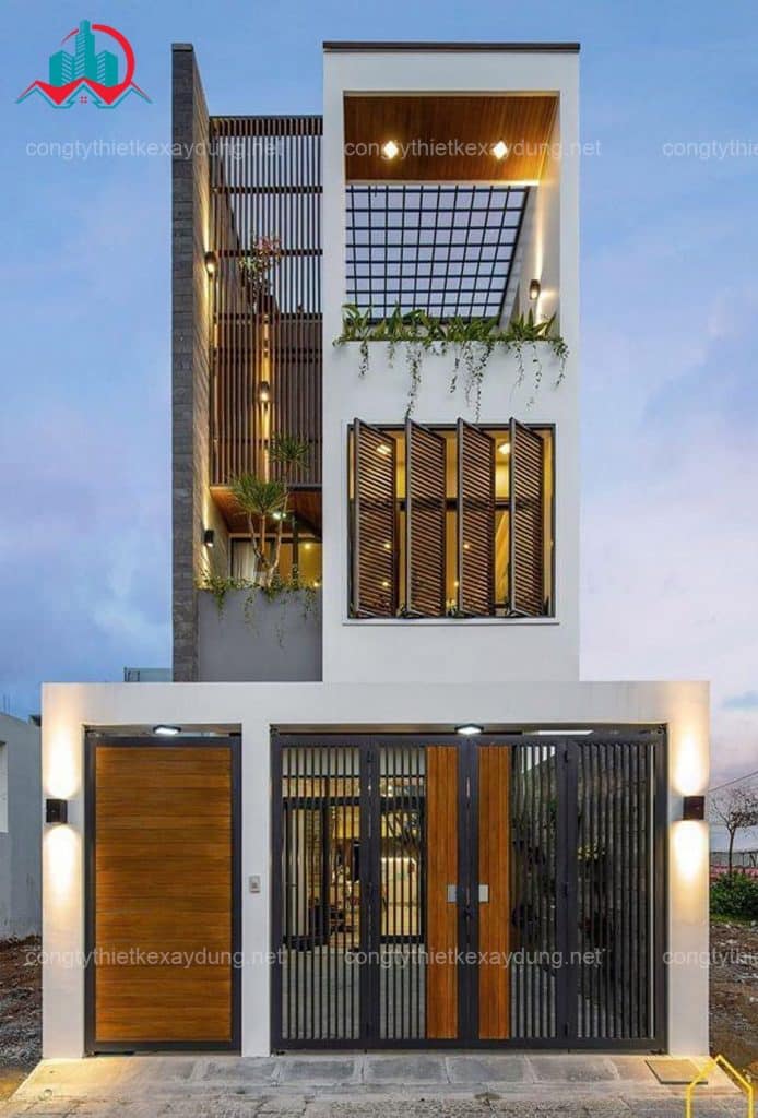 Mẫu Thiết Kế Nhà Phố 2 Tầng Đẹpb