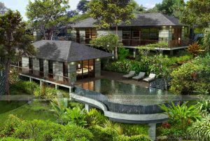 Biệt thự thiết kế gần gủi với thiên nhiên