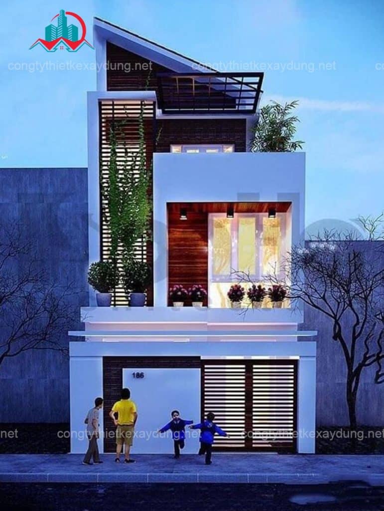 Mẫu Thiết Kế Nhà Phố 2 Tầng Đẹpd