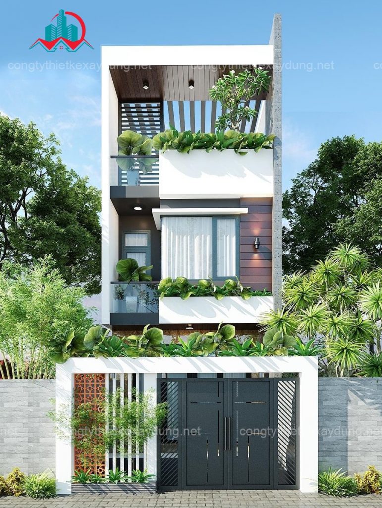 Mẫu Thiết Kế Nhà Phố 2 Tầng Đẹpe
