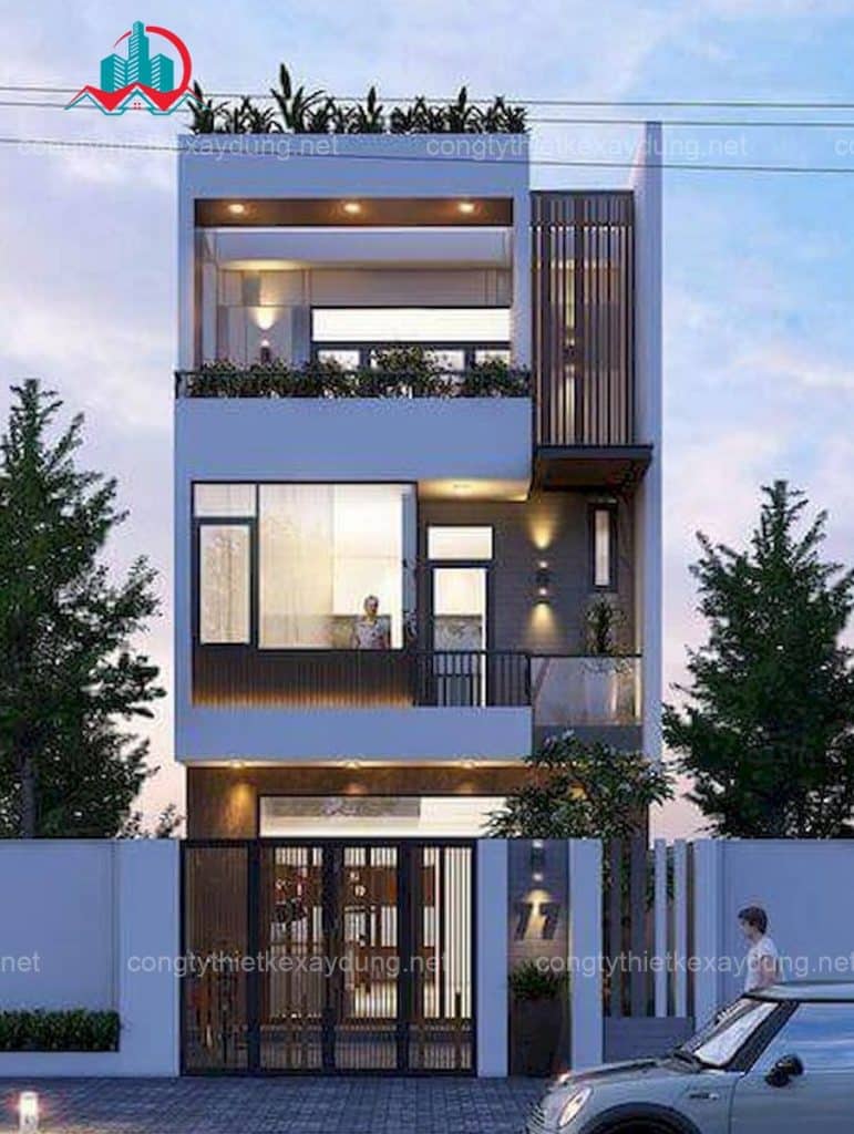 Mẫu Thiết Kế Nhà Phố 2 Tầng Đẹpf