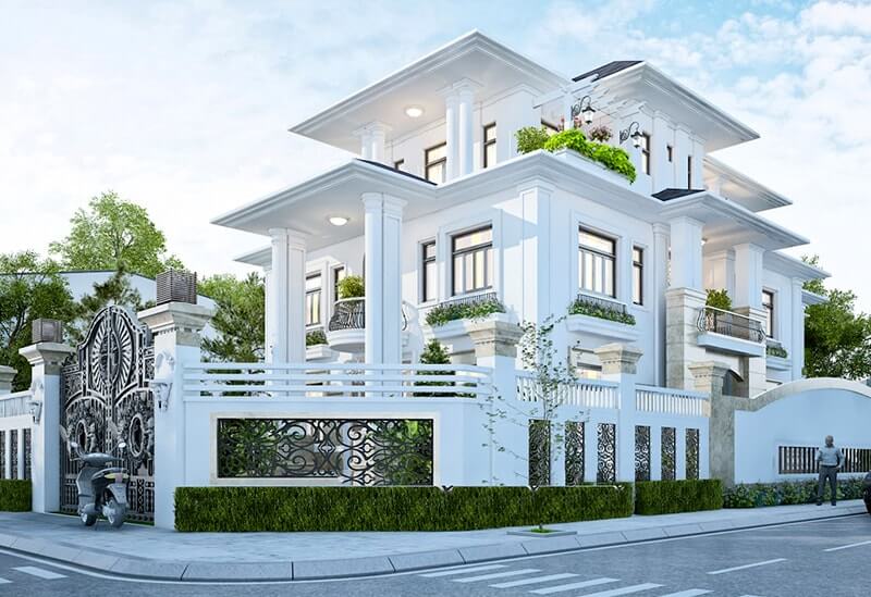Một số mẫu biệt thự đẹp nên tham khảo