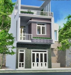 thiết kế nhà phố mặt tiền 8m 15