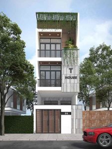 thiết kế nhà phố mặt tiền 8m 21