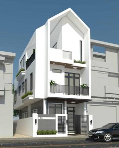 thiết kế nhà phố mặt tiền 8m 30