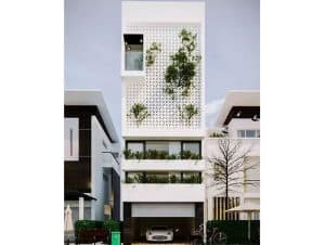 thiết kế nhà phố mặt tiền 8m 3