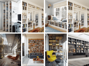 thiết kế phòng đọc sách 16