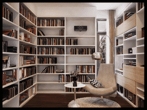 thiết kế phòng đọc sách 26