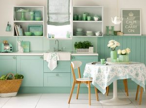 mau son nha hien dai 2021 5 Nội thất màu xanh pastel