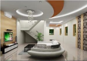 Mẫu sơn phòng khách đẹp số 8