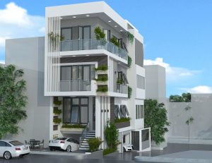 mẫu thiết kế nhà 2 tầng sáng tạo