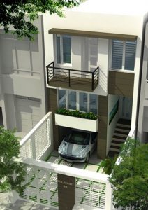 mẫu nhà phố ấn tượng, sáng tạo