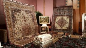 Mẫu thiết kế thảm với họa tiết tinh xảo