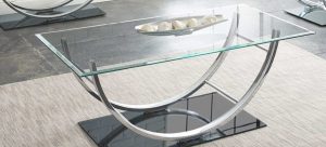 Ứng dụng kính cường lực làm mặt bàn