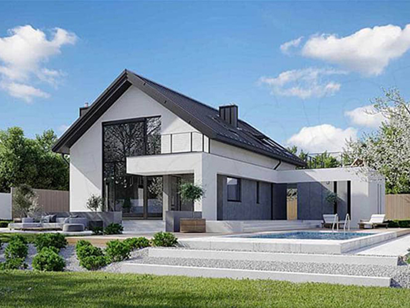 mẫu biệt thự cấp 4 nông thôn quận 7
