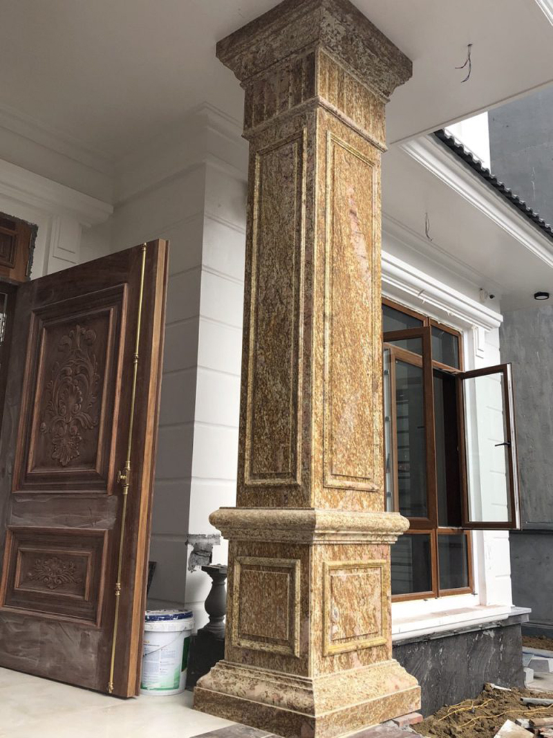 mẫu phào chỉ cột nhà đẹp 2