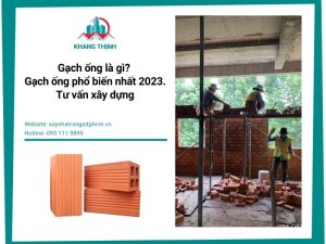 Gạch ống là gì? Gạch ống phổ biến nhất 2023. Tư vấn xây dựng