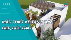 20+ Mẫu thiết kế tầng tum đẹp