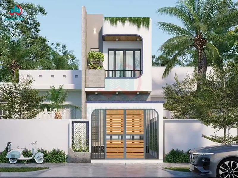 Mẫu nhà 1 trệt 1 lầu 5x20m 2