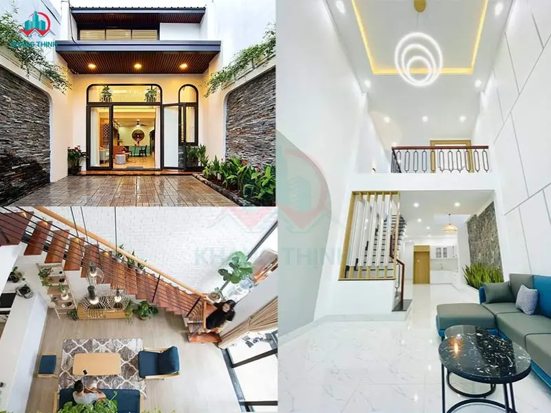 Mẫu nhà gác lửng 4 phòng ngủ