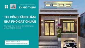 Quy Trình Thi Công Tầng Hầm Nhà Phố