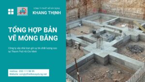 Tổng hợp bản vẽ móng băng cho nhà 1, 2, 3 tầng thông dụng