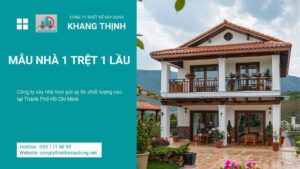 Top 50+ Mẫu nhà 1 trệt 1 lầu đẹp, hiện đại hot nhất