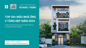 TOP 50+ mẫu nhà ống 3 tầng đẹp, hiện đại, được ưa chuộng nhất 2024