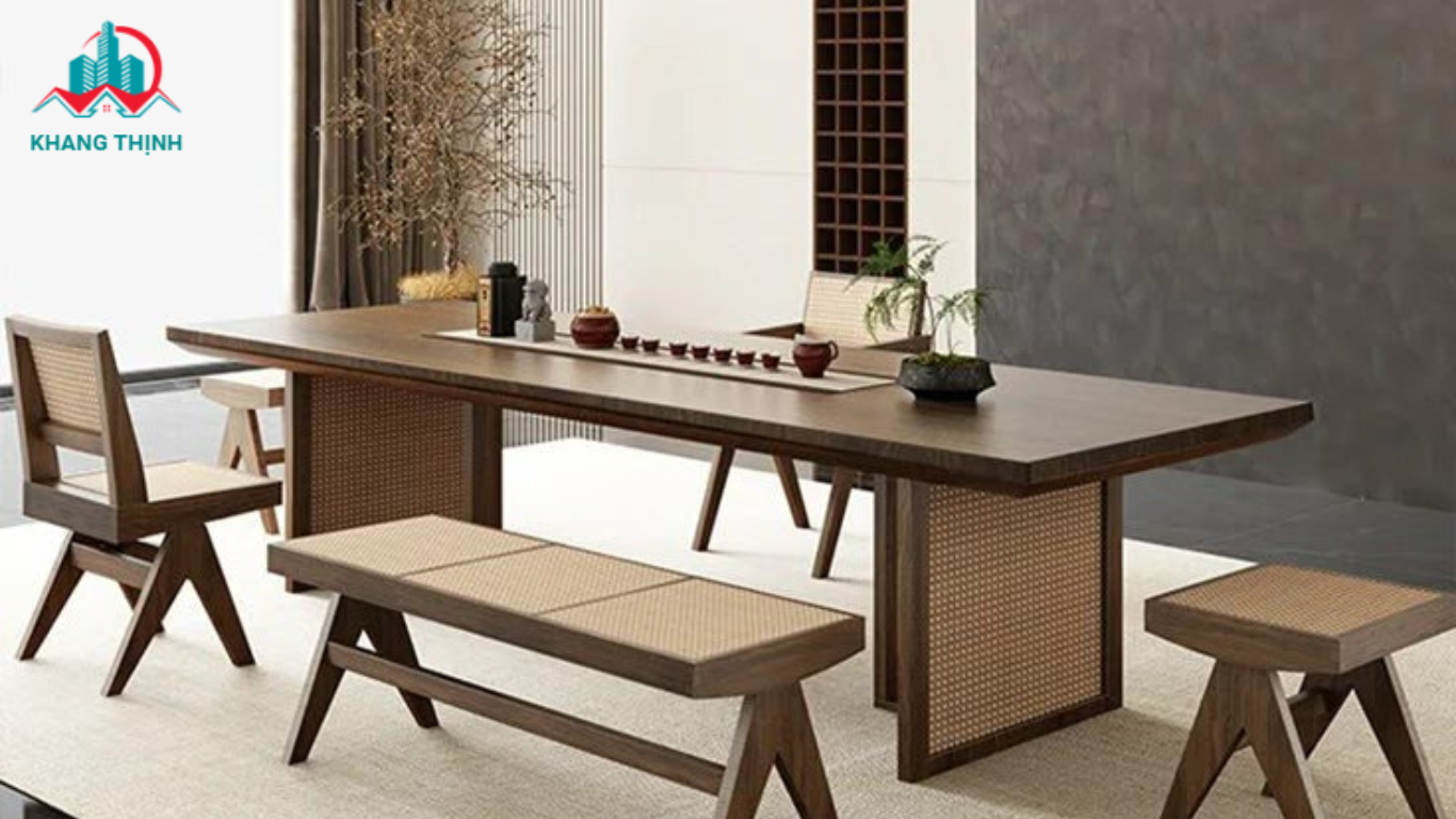 Khu vực tiếp khách đậm nét văn hoá Trung Hoa Khu vực tiếp khách đậm nét văn hoá Trung Hoa